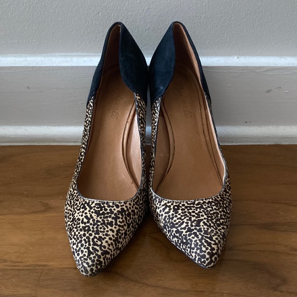 Madewell Heals, pattern, colorblock